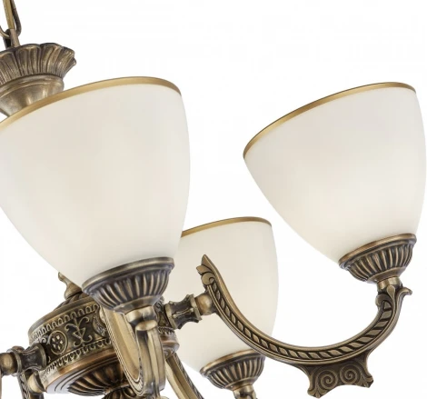 Подвесная люстра Arte Milano AM342837 342837/5 AB (220V, на цепи)