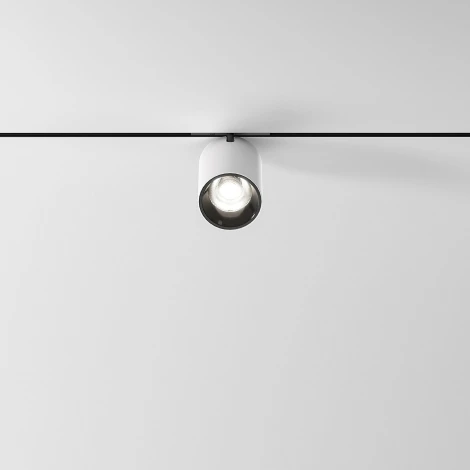 Трековый светильник магнитный Elektrostandard Mini Magnetic 85203/01 9W 3000K белый/черный (LED, 24V)