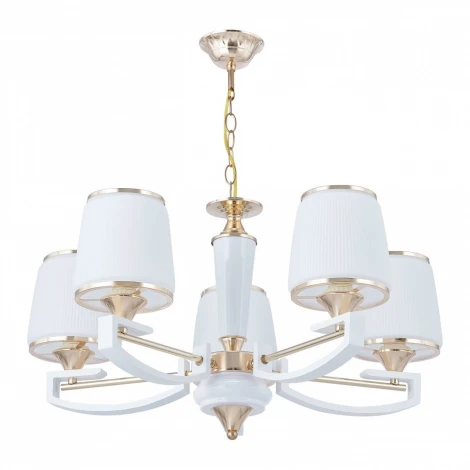 Подвесная люстра Arte Milano Florentia-2457 302457/5 Wh/Gd (220V, на цепи)