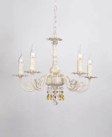 Подвесная люстра Lucia Tucci Lame 139.5 Antique White