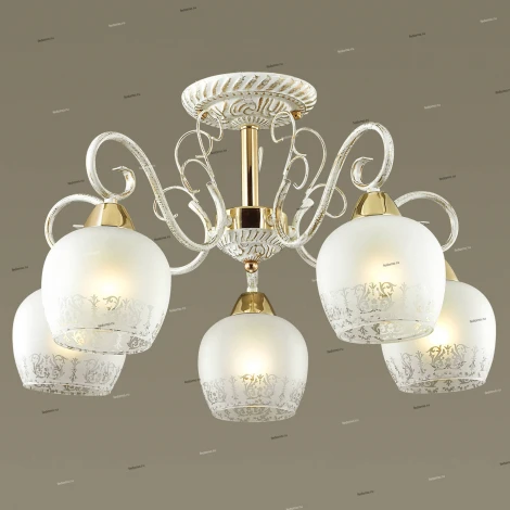 Потолочная люстра Lumion Biancopa 3505/5C