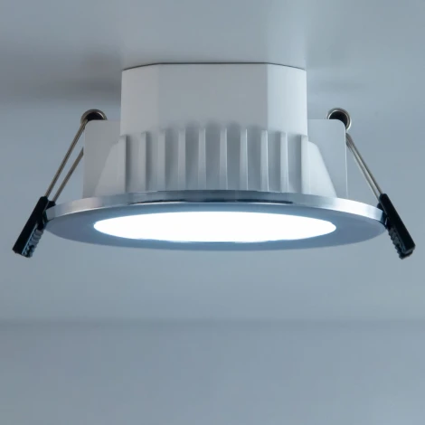 Встраиваемый точечный светильник Citilux Акви CLD008111V (LED, 220V, диммер, круглые, IP44)