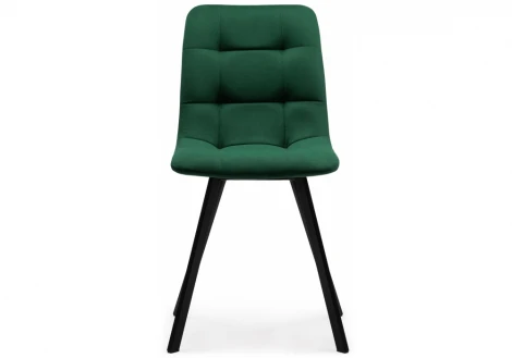 Стул на металлокаркасе Чилли зеленый / черный 474489