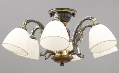 Потолочная люстра Reccagni Angelo 3800 PL 3800/5 (220V)