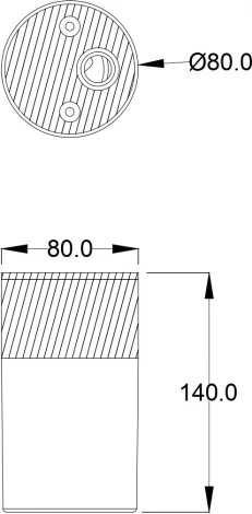 Уличный потолочный светильник Maytoni Willis O418CL-01B
