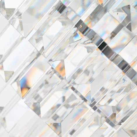 Потолочная люстра каскадная хрустальная Arte Milano Sorrento-7209 377209/7/490 CR (220V, круглые)