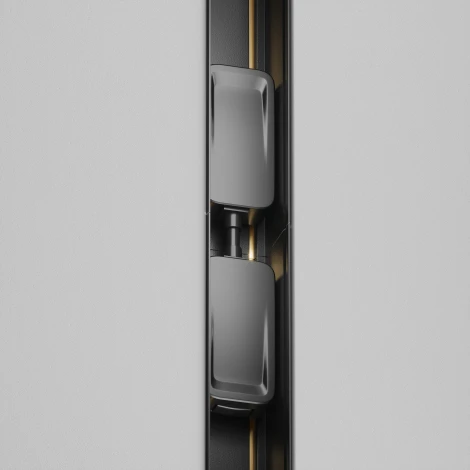 Коннектор питания прямой Radity встраиваемый черный (магнитный) Maytoni Technical TRA084C-B-12