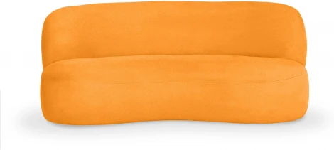 Диван Patti 1900 ОГОГО (арт.853230), (Мех/Оранжевый)