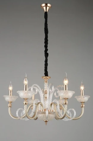 Подвесная люстра Omnilux 883 OML-88303-06 (220V, на цепи, свеча)