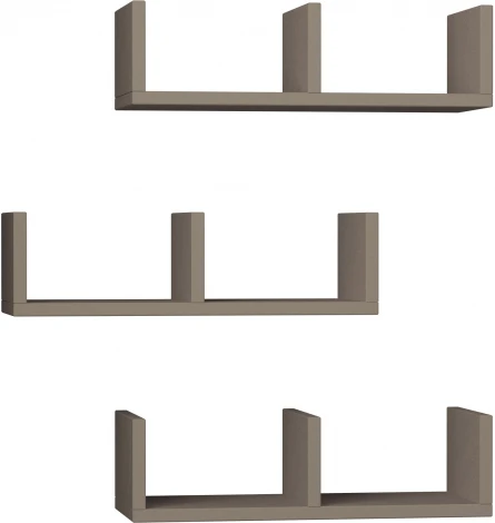 Полка прямая LEVE U-MODEL SHELF LEV00875