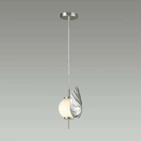 Потолочная люстра на штанге Jungle 4865/1A (220V, шар, листья)