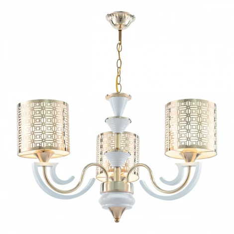 Подвесная люстра Arte Milano Florentia-8857 308857/3 Wh/Gd (220V, на цепи)