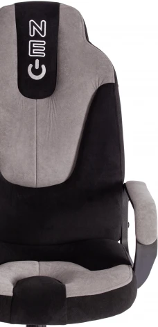 Кресло NEO 2 (22) флок , черный/серый, 35/29 Tetchair 19578