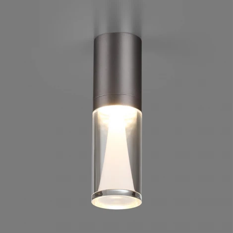 Потолочный светильник Odeon Light Defance 7143/4CL черный gun powder/акрил/металл IP20 LED 4W 280Лм 3000K 180° 220V