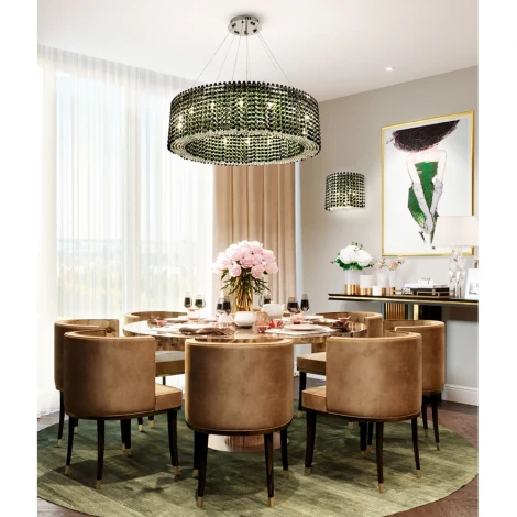 Подвесная люстра хрустальная Modelux MODELUX ML.320.16