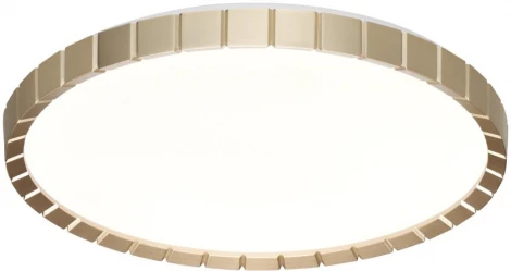 Настенно-потолочный светильник Sonex Atabi Gold 7648/DL PALE SN пластик/белый/золотой LED 48Вт 4000К D385 IP43 (220V, круглые)