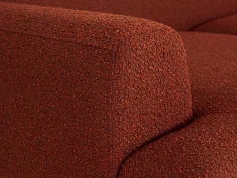 Диван Portofino 2-х местный ОГОГО (арт.706934), (Рогожка/Оранжевый)