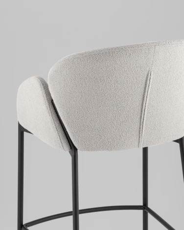 Стул полубарный Stool Group Melia светло-серый арт.УТ000040516