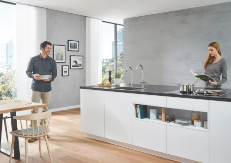 Смеситель Grohe Red II Duo 30083001 для кухонной мойки, с водонагревателем