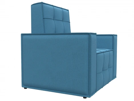 Кресло Лига-067 (ДВП,Дерево/Пластик/Рогожка/Голубой) Лига Диванов 132288