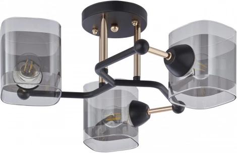 Потолочная люстра на штанге Arte Milano AMALFI 324308/3 BK+FG (220V)