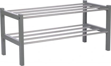 Обувница Атлас серый Mebelik арт.008704