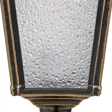 Наземный фонарь Кузнечное дело Квадро 26-001-ЧЗ (220V, ковка, под старину, IP54)