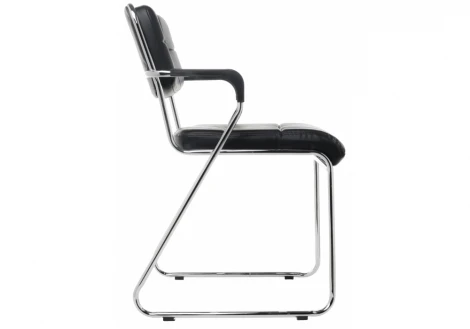 Обеденный стул на металлокаркасе Woodville Iso lux black 15040