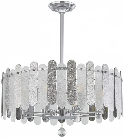 Подвесная люстра хрустальная на штанге Arte Milano Sorrento-3109 373109/8/350/580 CR (220V)