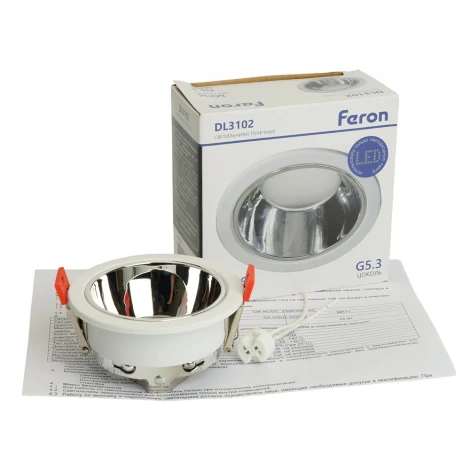 Светильник потолочный встраиваемый Feron DL3102 51400