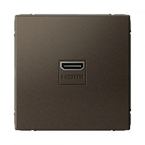Розетка HDMI (мокко) Systeme Electric GAL000680