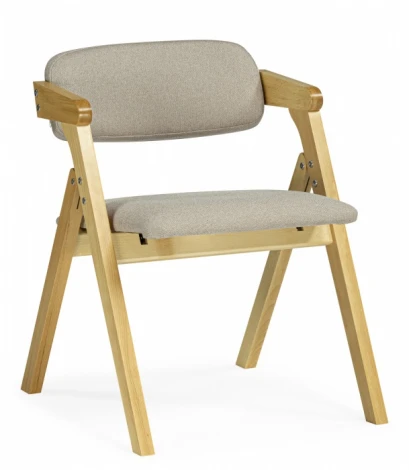 Обеденный стул Woodville Шелт (Дерево, Ткань) арт.621707