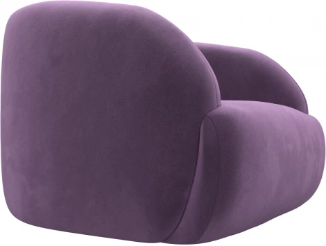 Кресло Лига-041 (Сиреневый/Микровельвет) Лига Диванов арт.121939
