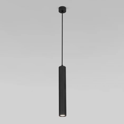 Подвесной светильник Elektrostandard Base 50248 LED 7W 4000K чёрный (220V, на проводе, круглые)