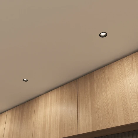 Встраиваемый светильник Denkirs Vibi DK3055-BK (220V, круглые)