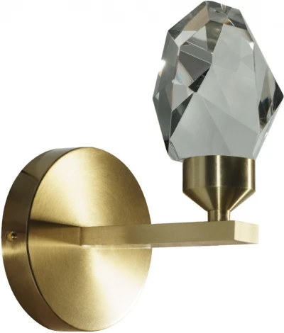 Бра Loft It Rock 10111W Gold (LED, 220V, хрусталь)