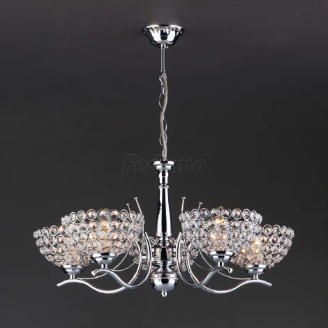 Подвесная люстра Eurosvet Mirage 30119/5 хром