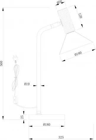 Настольная лампа Stilfort Martinini 2182/05/01T