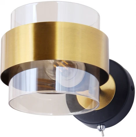 Бра Arte Lamp Carlo A8205AP-1BK (220V, выключатель)