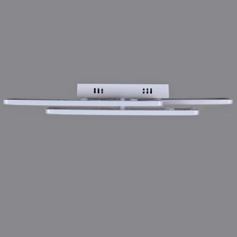 Потолочная люстра светодиодная на штанге с пультом с регулировкой цветовой температуры, яркости и ночным режимом Reluce 03629-0.3-03A WH