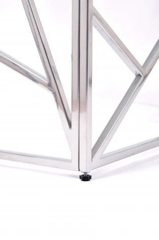Консольный стол AllConsoles 1051-CS clear серебряный