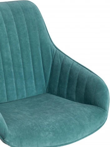Кресло DUBLIN велюр Clermon, бирюзовый, 140 Tetchair 19347