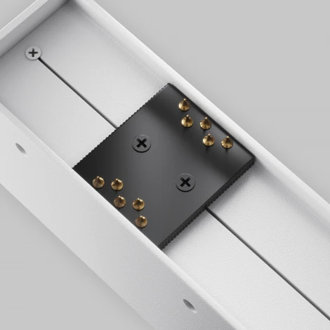 Трековый светильник ременной Maytoni Basis Parity TR129B-12W4K-W 48V 4000K 12Вт белый (LED)