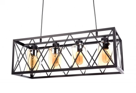 Подвесной светильник Lumina Deco Nortis LDP 11535-4 BK