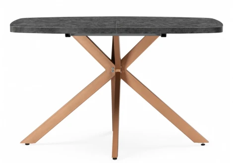 Кухонный стол Woodville Кортез 32 116(160)x77 раздвижной малави / медь