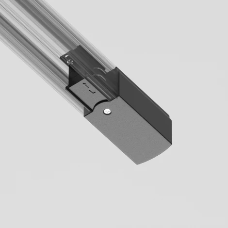 Ввод питания левый Trinity черный (трехфазный) Maytoni Technical TRA005B-31B-L (220V)