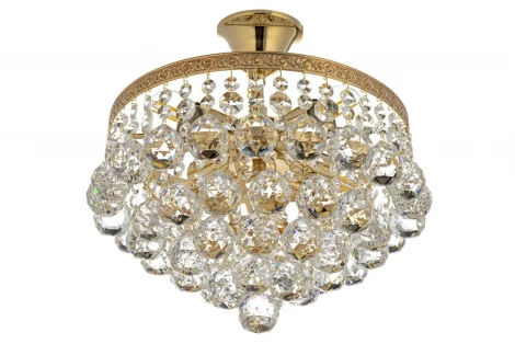 Потолочная люстра буше Arti Lampadari Castellana E 1.3.30.501 G (220V, хрусталь)