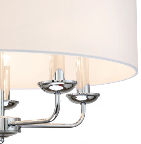 Подвесная люстра Bovilla 10175/5PL E14*40W Chrome (220V, на цепи, круглые)