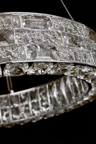 Подвесная люстра Fluorite Festo FL1052-7P (LED, 220V, на тросе, кольцо)