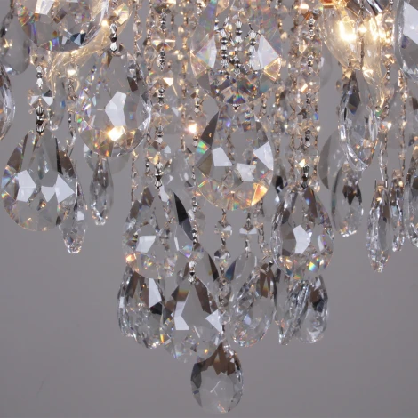 Подвесная люстра хрустальная Reluce 66760-0.4-800 MX CH